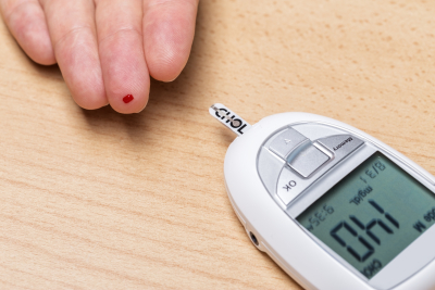 device for measuring cholesterol, and insulin